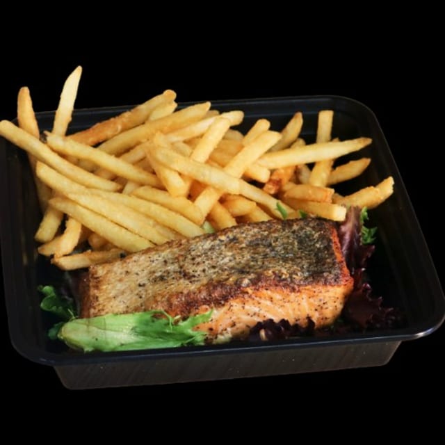 Oven Roasted Salmon.